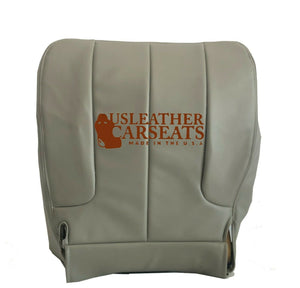 02 03 04 05 Fits Dodge Ram Driver Bottom Synthetic Leather Seat Cover Taupe Gray