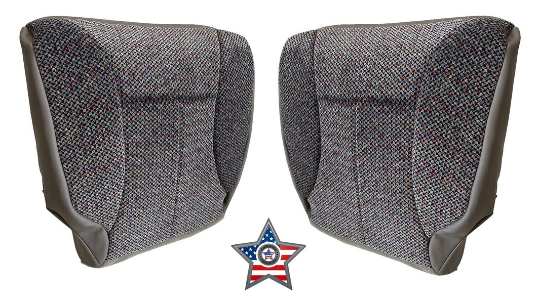 1998-2002 For Dodge Ram 1500 2500 3500 SLT Left & Right Bottom Cloth Cover GRAY