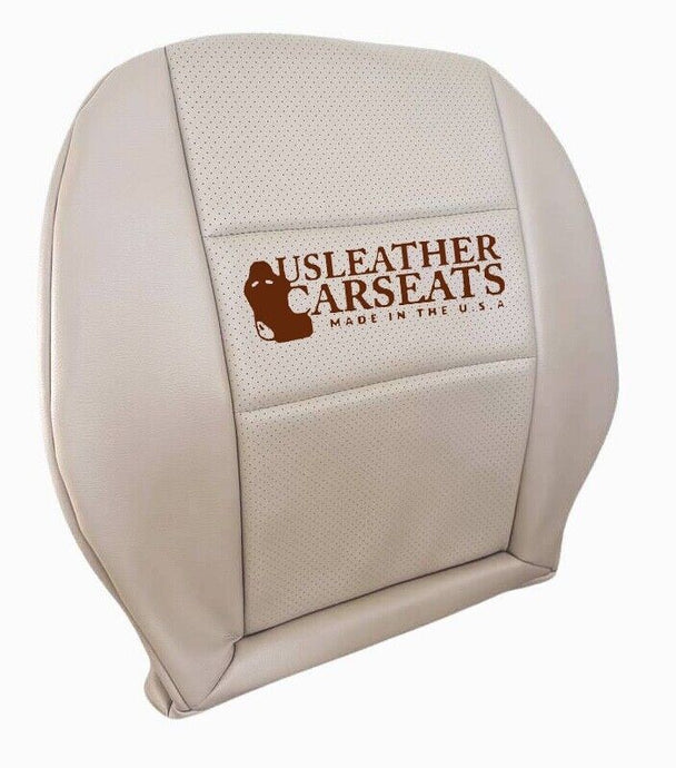 For 2010 to 2011 Mercedes Benz C250 C300 C350 Driver Bottom Seat Cover Beige tan