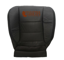 Load image into Gallery viewer, 2002 Ford F250 Lariat Driver Side Bottom Replacement Leather Seat Cover Black