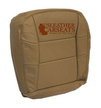 Load image into Gallery viewer, 1997-1999 Lincoln Navigator Driver Bottom Replacement LEATHER Seat Cover TAN