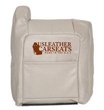 Load image into Gallery viewer, 99-02 Cadillac Escalade Passenger Lean Back Perforated Leather Seat Cover Shale