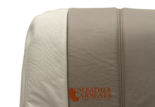 Load image into Gallery viewer, 2002 GMC Yukon 1500 Denali Driver Side Bottom Replacement Leather Seat Cover Tan