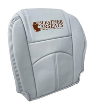 Load image into Gallery viewer, 2015-2016 Fits BUICK ENCLAVE Driver &amp; Passenger Bottom Leather Seat Cover Gray