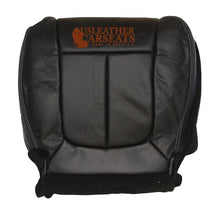 Load image into Gallery viewer, 2009 2014 Ford F150 Lariat Crew Cab Full Front Perf Leather Seat Cover Black