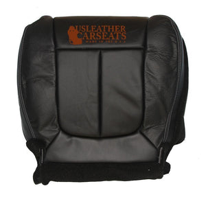2009 2014 Ford F150 Lariat Crew Cab Full Front Perf Leather Seat Cover Black