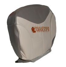 Load image into Gallery viewer, 2000 GMC Yukon Sierra SLT Front Driver Side Leather Seat Cover 2 Tone Shale/Gray