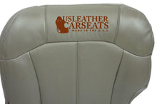 Load image into Gallery viewer, 1999-2002 Chevy Silverado Suburban . Tahoe Driver Bottom Leather Seat Cover Gray