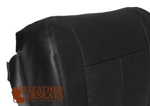 2007-2014 Ford Expedition Passenger Bottom Replacement Leather Seat Cover Black