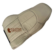 Load image into Gallery viewer, 1998-2003 Chevy Corvette CTD DRIVER Lean Back OEM Leather Seat Cover Tan