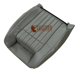 1994 Chevy Impala SS Driver Lean Back Perf Synthetic Leather Seat Cover Gray