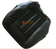 Load image into Gallery viewer, 12 Fits Chrysler Town&amp;Country Driver Bottom Leather Perforated Vinyl Seat Cover Black