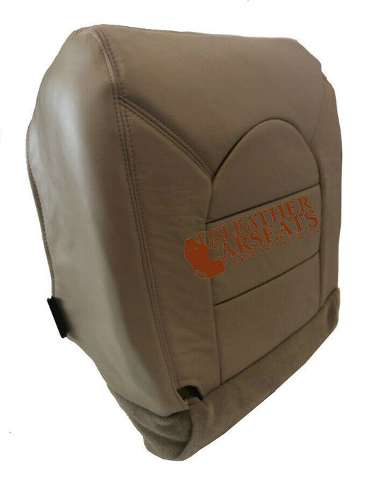2000 Ford F350 F450 Driver Bottom Leather Replacement Seat cover Parchment Tan