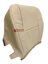 Load image into Gallery viewer, 2008 Cadillac Escalade Driver Bottom Leather Perforated Vinyl Seat Cover Tan