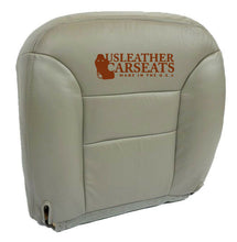Load image into Gallery viewer, 1995-1999 GMC Sierra Yukon Tahoe Driver Bottom Synthetic Leather Seat Cover Gray