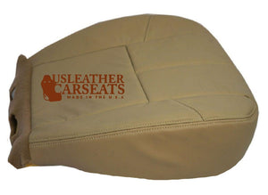 07-14 Chevy Suburban 2500 Driver Side Bottom Vinyl Seat - Cover Cashmere TAN