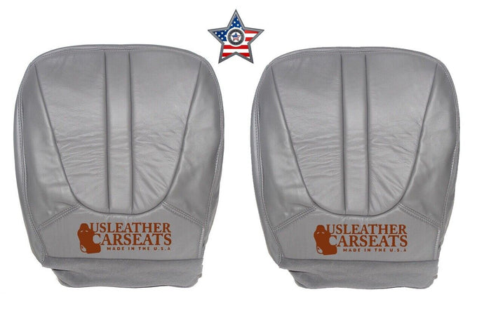1997 Ford Expedition Eddie Bauer Driver & Passenger Bottom Vinyl Seat Cover Gray