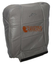 Load image into Gallery viewer, 2002 Ford F150 Lariat 4X4 Super Crew, Crew Cab Driver Lean Back Seat Cover Gray