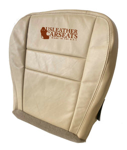 2008-2012 Ford Escape Hybrid Passenger Bottom Leather Seat Cover Camel Tan