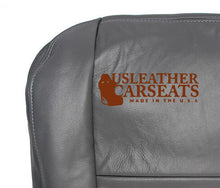Load image into Gallery viewer, 2003-2006 2007 - Ford F250 F350 - Lariat Driver Bottom Leather Seat Cover - Gray