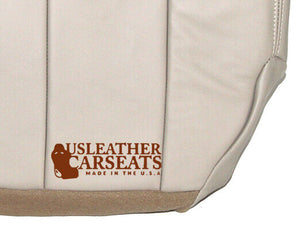 2003-2006 Chevy Suburban Tahoe Yukon Passenger Bottom Leather Seat Cover Shale