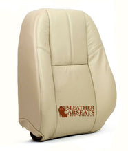 Load image into Gallery viewer, 2007-2013 GMC 1500HD 2500HD 3500HD WT Driver Lean Back Leather Seat Cover Tan