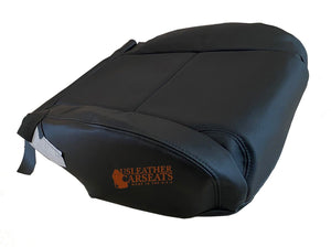 Fits 2007 to 2011 Lexus GS350 Driver Bottom Leather Perforated Seat Cover Black