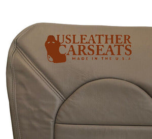 1999 Ford F250 F350 Passenger Bottom Leather Replacement Seat cover Prairie Tan