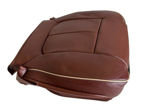 2009- 2012 Ford F150 4X4 Driver Bottom Perforated Leather Seat Cover King Ranch