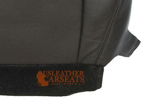 2007 - 2011 Cadillac Escalade Driver Bottom Perforated Leather Seat Cover Black