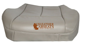 2006 Fits Chrysler 300 Driver Bottom Replacement Leather Seat Cover Gray Stone