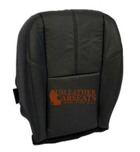 Load image into Gallery viewer, 2007-2014 GMC Sierra Yukon Tahoe Driver Side Bottom Leather Seat Cover Black