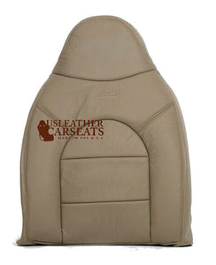 1999 Ford F250 F350 Lariat Full front OEM Leather Seat cover Prairie “Tan”