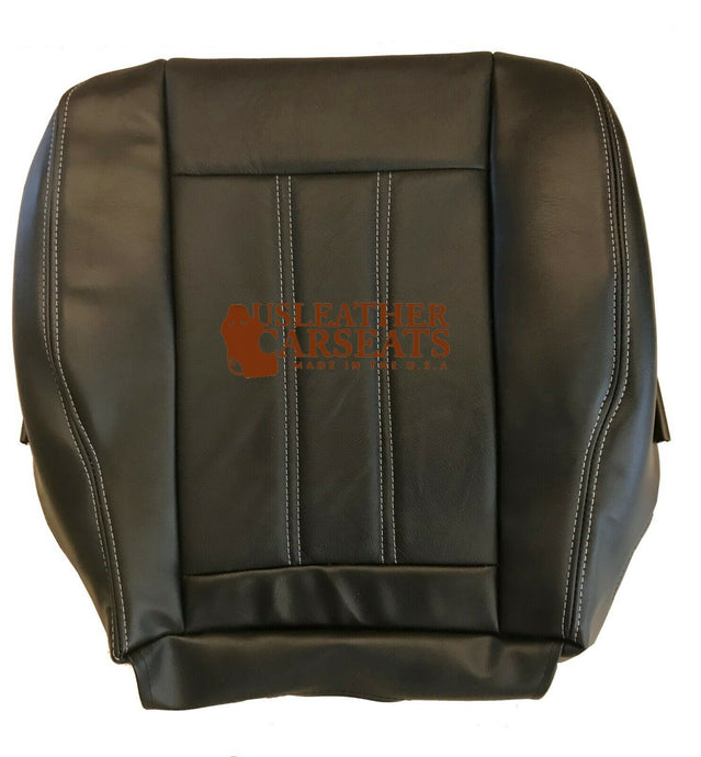 08-2013 Fits Chrysler Town & Country Touring Driver Bottom Leather Seat Cover Black