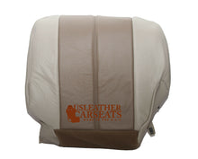 Load image into Gallery viewer, 2002 GMC Yukon 1500 Denali Driver Side Bottom Replacement Leather Seat Cover Tan