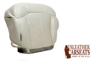 1999-2002 GMC Sierra Yukon Tahoe Driver Side Bottom Vinyl Seat Cover Shale tan