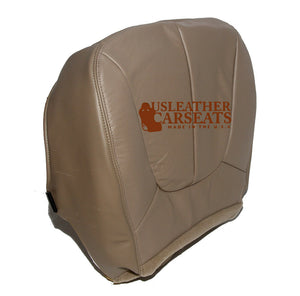 2000 Ford Expedition - Eddie Bauer - Driver Bottom Leather Seat Cover - Tan