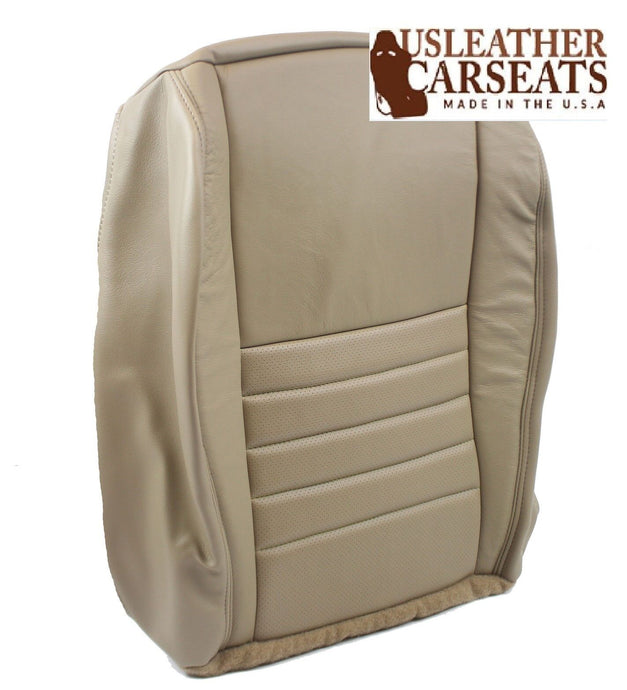 00-04 Ford Mustang Saleen GT Super Charged Driver Bottom Leather Seat Cover Tan