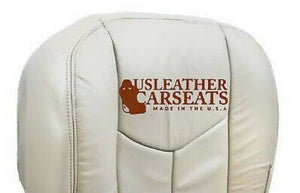 2003-2007 Cadillac Escalade Driver Bottom Perforated Leather Seat Cover Shale