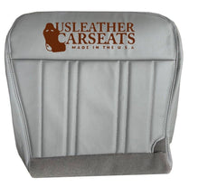 Load image into Gallery viewer, 1997 1998 Ford F150 Lariat 2WD Driver Bottom Replacement Leather Seat Cover Gray