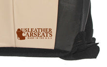 Load image into Gallery viewer, 2007 2008 Ford Expedition Driver Bottom Leather Seat Cover Two Tone Tan / Black