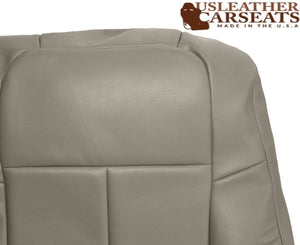 2012 Fits Chrysler 300 200 Driver Lean Back Replacement Leather Seat Cover Gray Stone