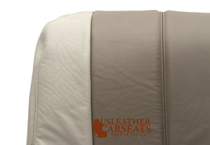 2001 GMC Yukon 1500 Denali Driver Side Bottom Replacement Leather Seat Cover Tan