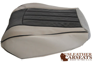 2010 Fits Chrysler 200 300 Driver Side Bottom Leather Seat Cover 2 Tone Gray