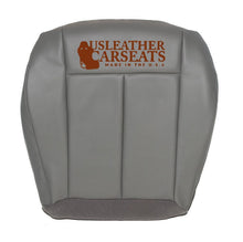 Load image into Gallery viewer, 2007 Fits Chrysler 300 Driver Bottom Synthetic Leather Seat Cover Slate Gray