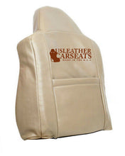Load image into Gallery viewer, 2002 Ford F250 F350 Lariat -Driver PERFORATED Leather Lean Back Seat Cover TAN