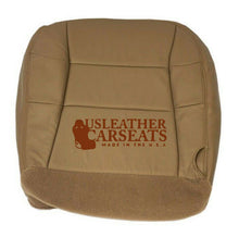 Load image into Gallery viewer, 1997 1998 1999 Lincoln Navigator Driver Bottom Synthetic LEATHER Seat Cover TAN