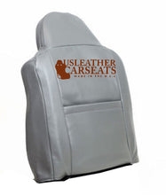 Load image into Gallery viewer, 2003-2007 Ford F250 F350 Lariat Diesel Leather Driver Lean Back Seat Cover Gray