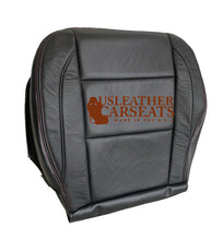 Load image into Gallery viewer, 2005-2015 DRIVER Bottom LEATHER Seat Cover For Nissan TITAN PRO-4X BLACK
