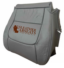 Load image into Gallery viewer, 1998-2001 Fits Lexus LX470 Driver &amp; Passenger Bottom Leather Seat Cover Gray